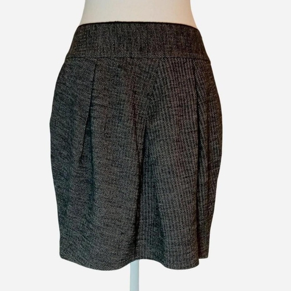 NWT Banana Republic Preppy Tailored Wool Petite Skirt Holiday Christmas Gift New - Picture 7 of 10